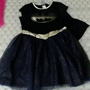 Batgirl dress with beautiful details on dress ca